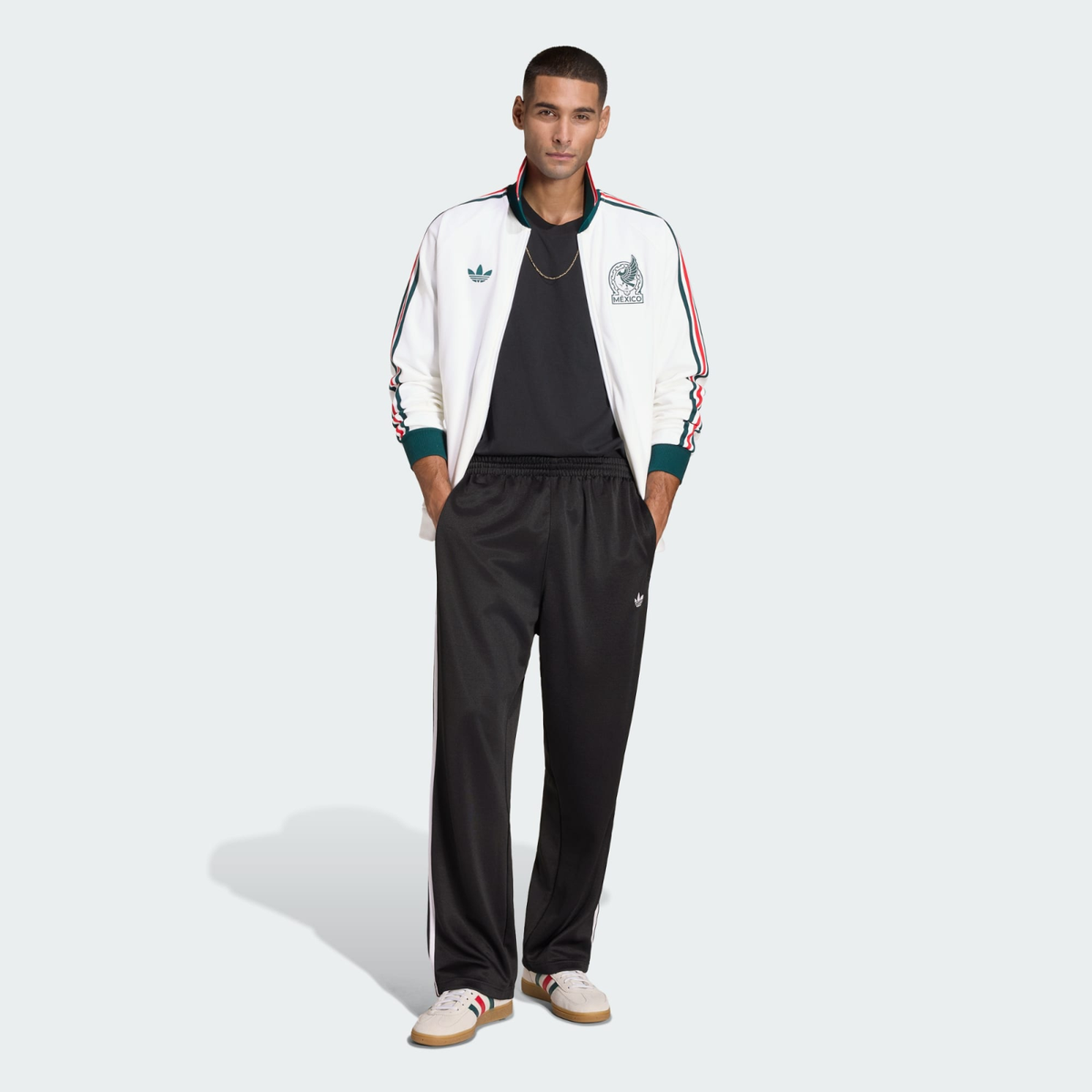 adidas Mexico National Team #26 Away Anthem Jacket JZ6462 Japan