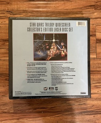Star Wars Trilogy Definitive Collection Laser Disc Boxed Set 1st