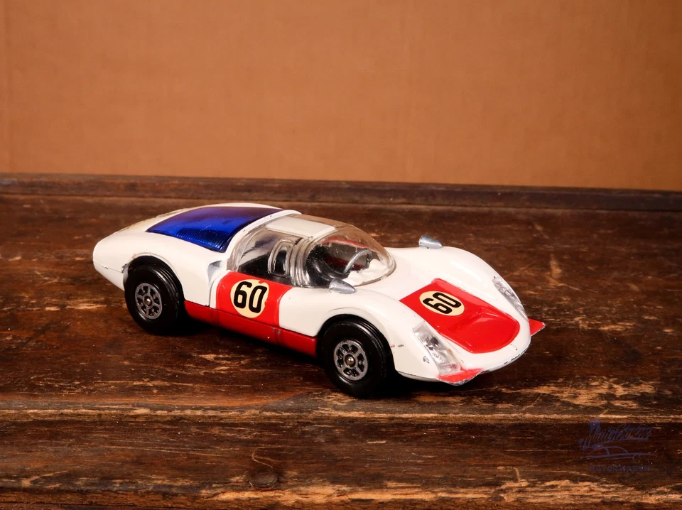 Corgi Toys Whizzwheels 371 Porsche Carrera 6 906 #60 Racing vintage diecast rare - Bild 4 von 4