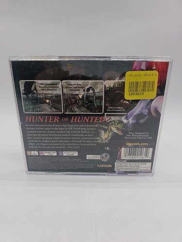 Dino Crisis 2 (Sony PlayStation 1, PS1 2000) CIB / Complete - Tested - Reg. Card - Picture 3 of 8
