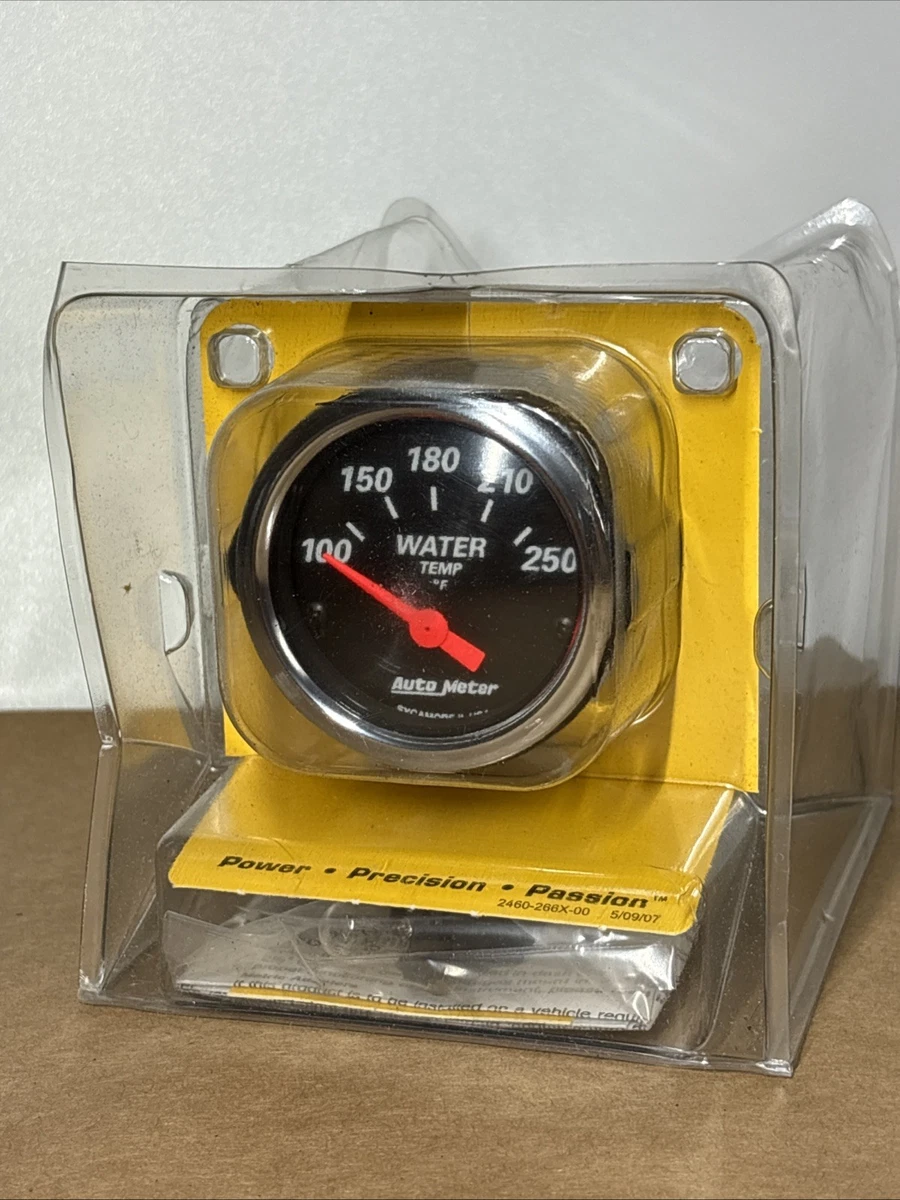 AutoMeter 1436 2-1/16" Water Temperature, 100-250 °F photo 2