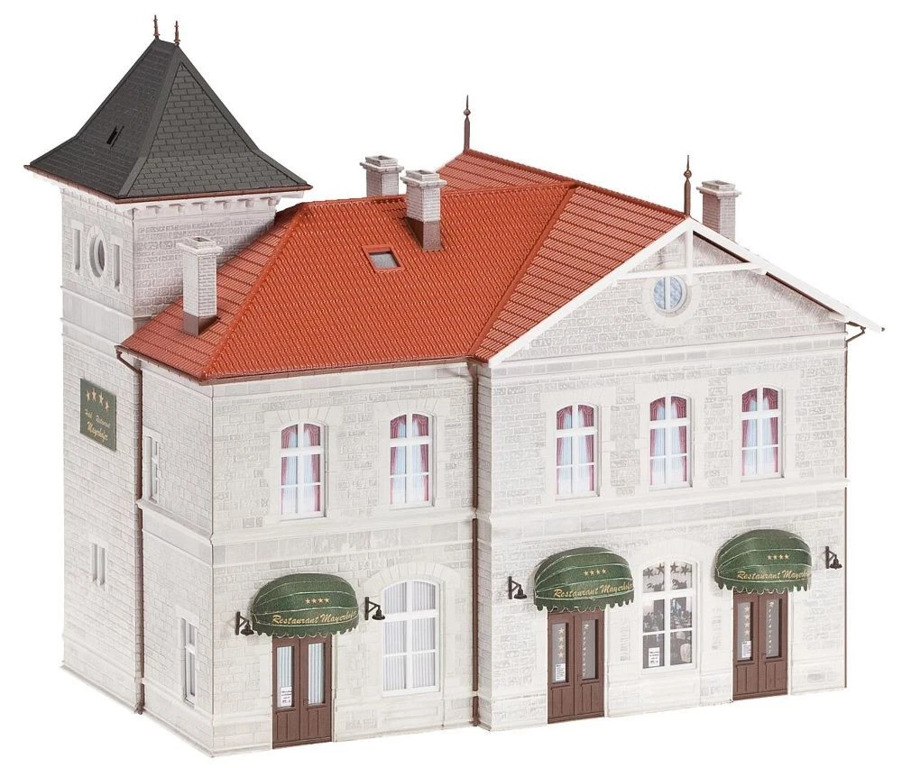 Faller 130458 Hotel mit Gourmetrestaurant 1:87 Spur H0 Bausatz NEU