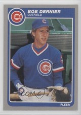 1985 Fleer Bob Dernier #55 12hh