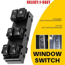 Power Window Switch Master Driver Side 93570-3W000 for Kia Sportage 14-16 1-10X