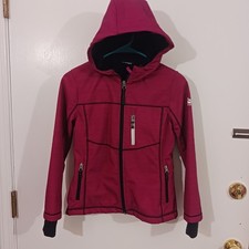 SNOZU Girls Medium 10-12 Pink Winter Fleece Lined Jacket