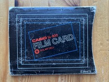 Calcolatrice elettronica bianca Casio SL-800 1983/4 vintage