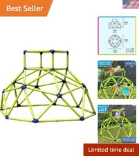Children's Climbing Dome - Monkey Bars Play Set for Indoor/Outdoor Fun 3-8