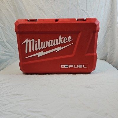 Milwaukee M18 CASE ONLY Fuel 2-Tool Combo Kit #2797-22 Red, EMPTY NO TOOLS