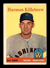 1958 Topps #288 Harmon Killebrew   VGEX X3201075