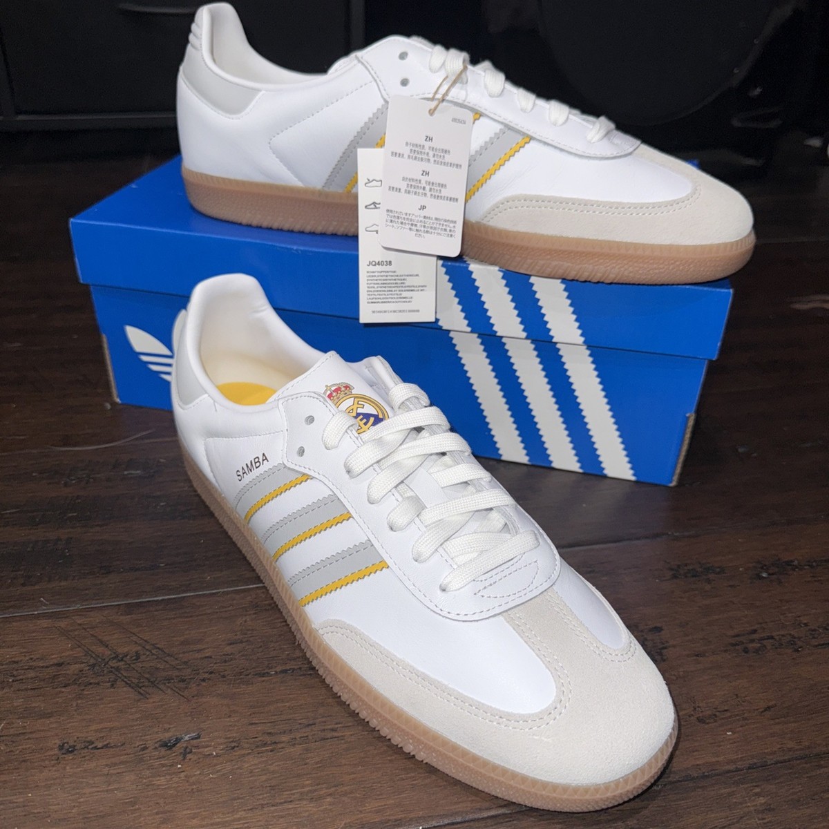 adidas gazelle silver green womens adidas Real Madrid Samba 10 main image 0