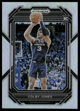 Colby Jones Rookie 2023 Panini Prizm Draft Picks #9 Silver Xavier Musketeers