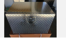 Heavy Duty 24"L Aluminum Tool Box Storage for Horse Trailer, Boat, RV, Truck