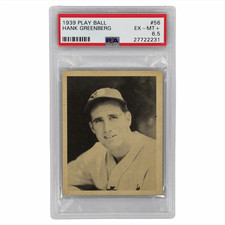 1939 Play Ball Baseball Cards 60