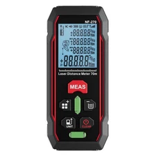 70M Digital LCD Laser Distance Meter Infrared Rangefinder Level Gauge Handheld