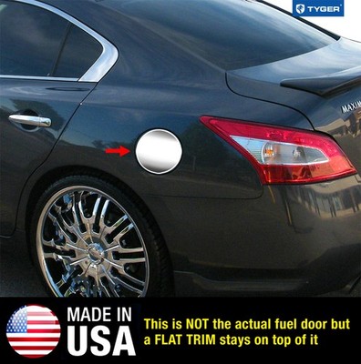 TYGER For 09-11 Nissan Maxima Gas Cap Chrome Stainless Steel Fuel Cover