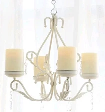 Charleston Convertible Wall Sconce Or Chandelier  Flameless Candles