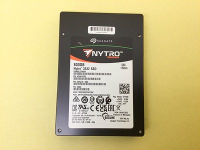 Seagate Nytro 3532 800GB SAS 12Gb/s 2.5in ENT SSD XS800LE70084 New