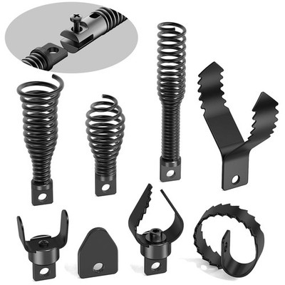 Essential Drain Cleaning Accessories - 8-Piece Assortment