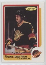 1986-87 O-Pee-Chee Patrik Sundstrom #156 8d2