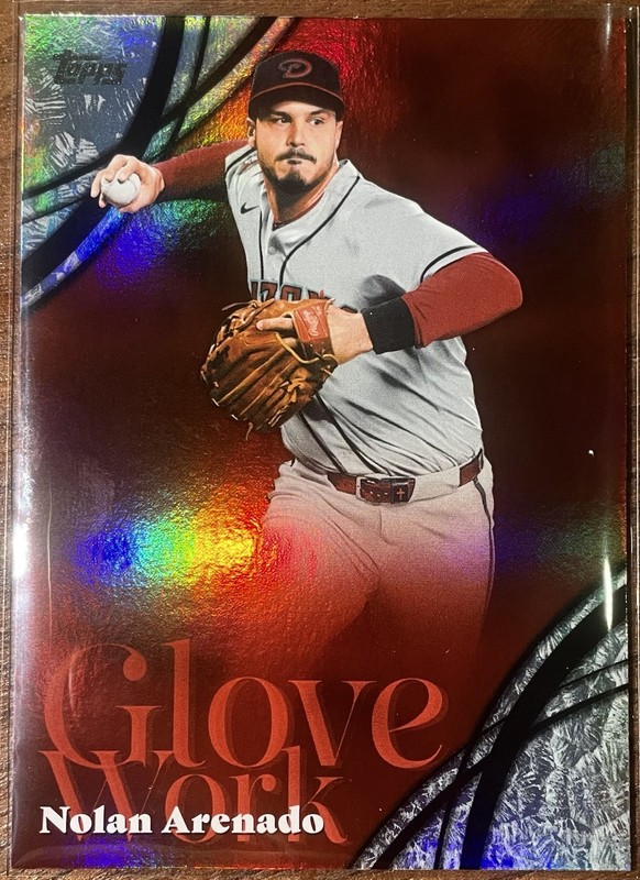 Topps 2026 Glove Work Insert Nolan Arenado #GW-11 Arizona Diamondbacks