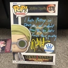 Funko Pop Jujutsu Kaisen Kento Nanami Exclusive #1378 DAVID VINCENT SIGNED JSA