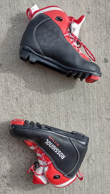 NICE $189 Rossignol X-1 Nordic Cross-Country Classic-Style Ski Boots 37 L@@K !