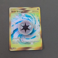 Pokémon Draw Energy Secret Rare Holo Sm-Cosmic Eclipse Special Energy 271/236 on eBay