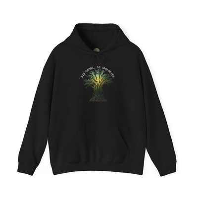 Big Cauds; No Apologies Hooded Sweatshirt     - Cozy Gift for Garden Lovers