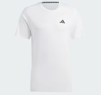 Adidas Men Train Essentials Feelready Training Tee. White Size (2XL)