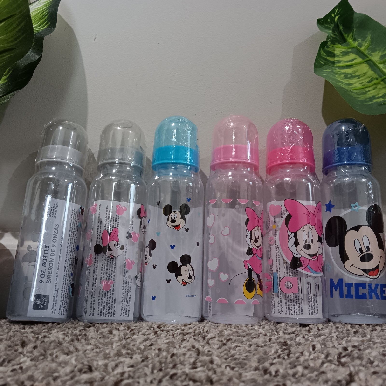 6 NEW BABY BOTTLES