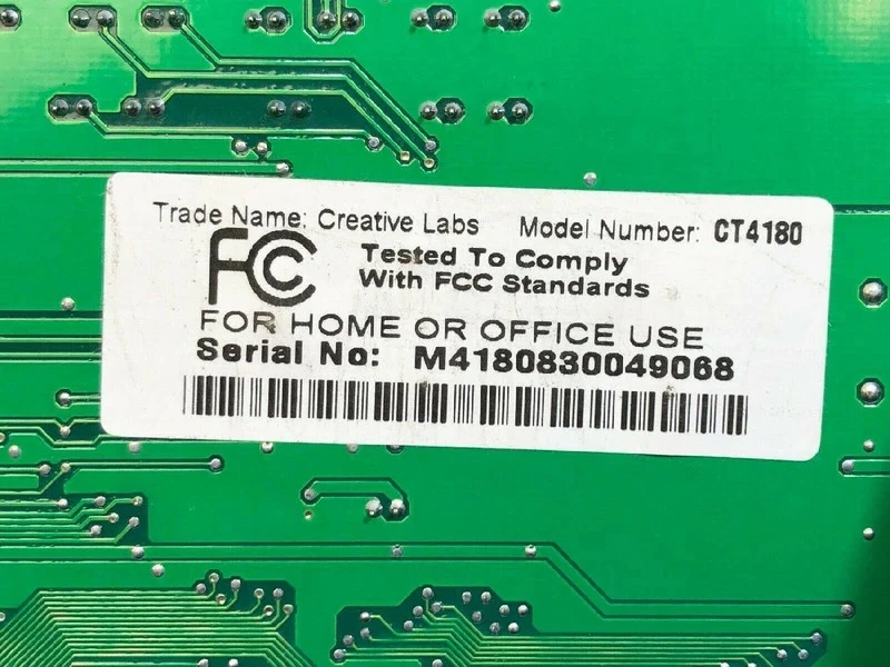 CT4180 creative labs 16BIT isa sound card - Image 4 of 4