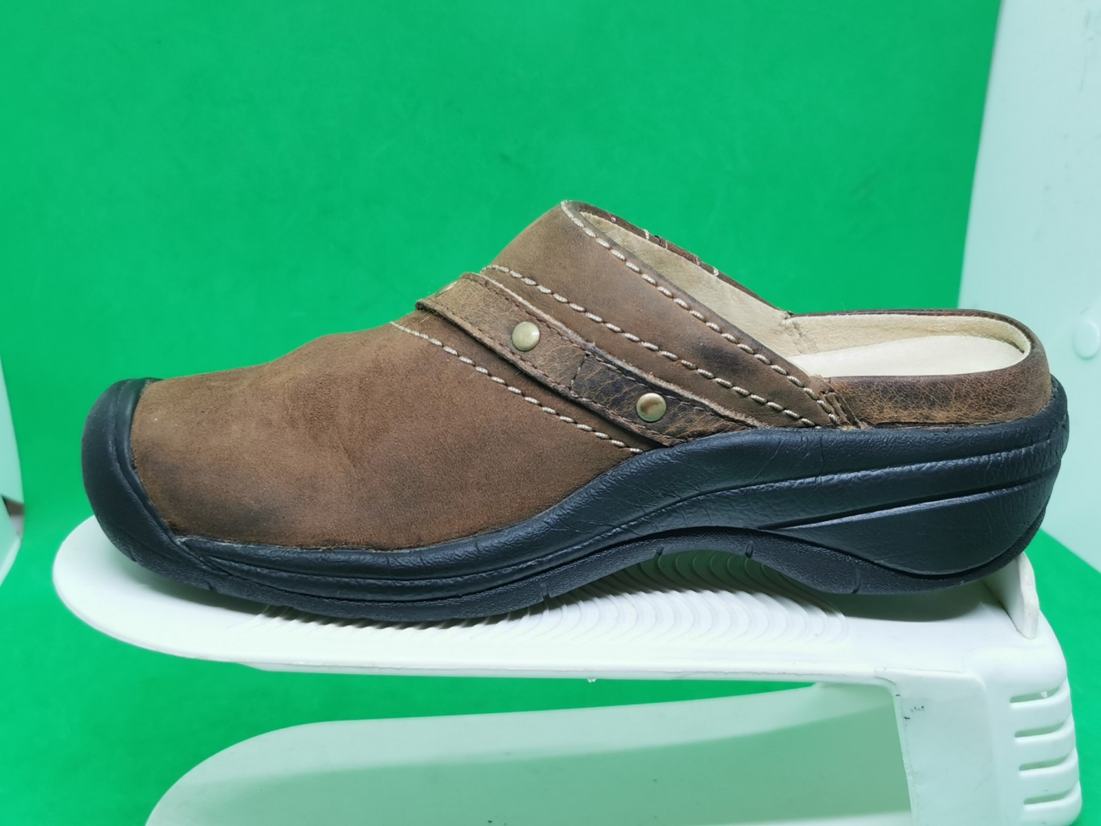 KEEN Chester Mules donna pelle marrone taglia 6