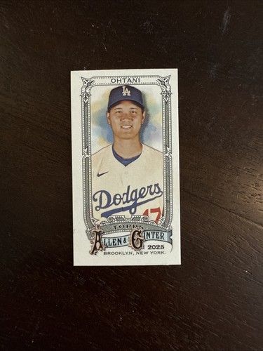 2025 Topps Allen Ginter SHOHEI OHTANI #132 Mini A&G Back LA Dodgers SP