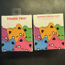 Aurora Tasty Peach Meowchi Surprise Plush Series 2 Blind Box - Sealed - Lot of 2
