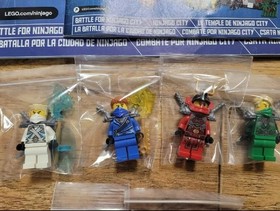 LEGO 70728 Battle for Ninjago City Complete Set