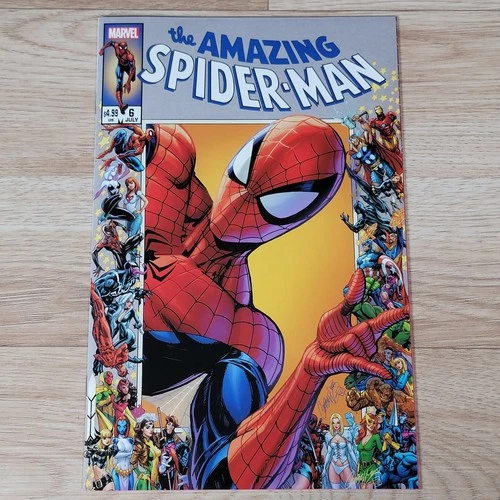 Amazing Spider-Man #6 J Scott Campbell Exclusive Cover B Comic 2025