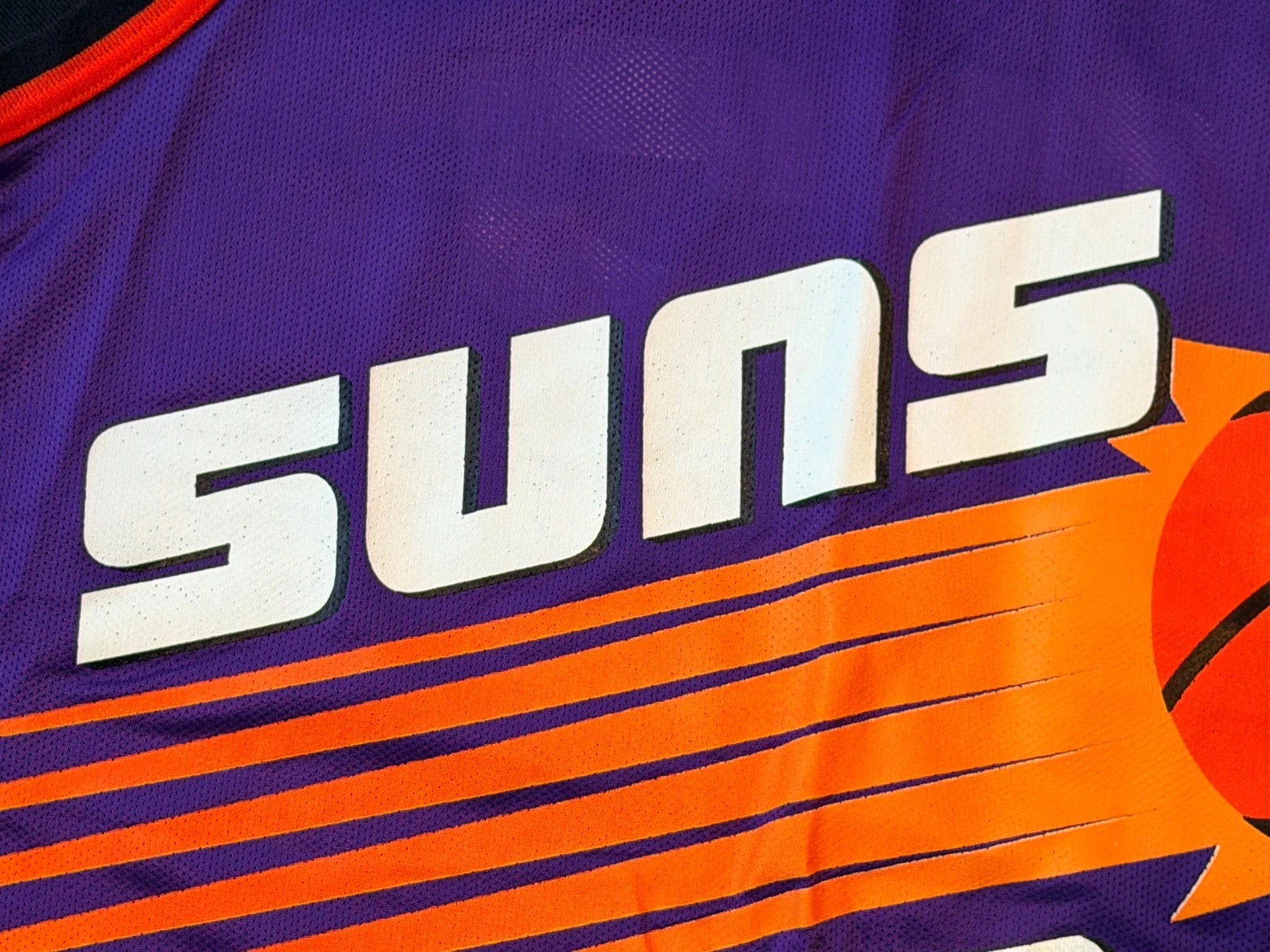 Vintage 1990s Champion Big Logo Phoenix Suns Jason Kidd NBA Basketball Jersey 48 - product detail image 6