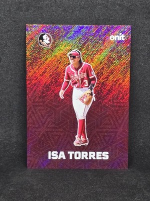 2026 Onit Softball Florida State Isa Torres Fusion Dark Holo