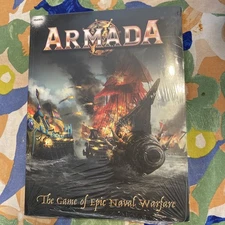 Armada Rulebook & Counters Mantic Fantasy The Game of Epic Naval Warfare Sealed