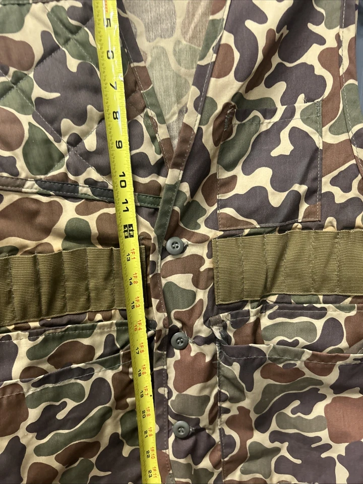 Vintage 1980's SafTbak Made In USA Duck Hunter Camo Vest sz M/L - Image 4 of 4