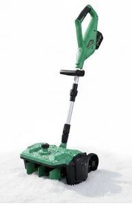 12-Inch Sans fil Snow Pelle + ( 2 ) 18v Piles 4.0amp+ Chargeur