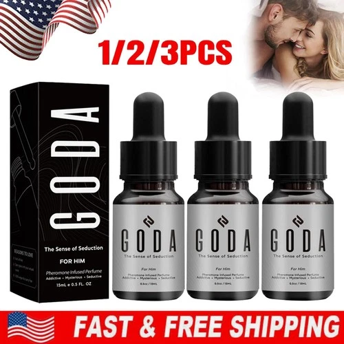 1/3x GODA For Him Pheromone Perfume for Men Long-Lasting Sophisticated Fragrance