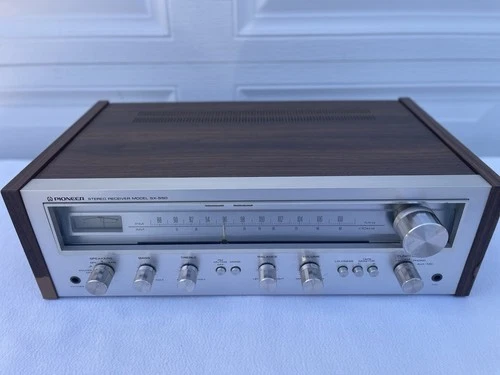Vintage Pioneer SX-550 Stereo Receiver Tuner Tested!
