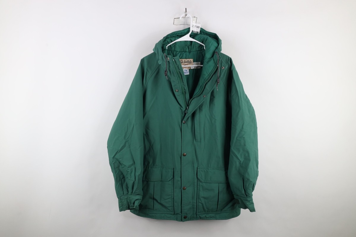 Vintage 80s 90s Cabelas Mens XL Goretex Hooded Puffer Parka Jacket