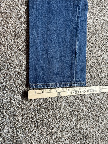 Levis Jeans Mens 40x36 Actual 36 X 32 501XX Denim Straight Leg - Picture 11 of 17