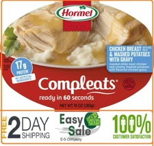 Hormel Compleats Chicken Breast with Mashed Potatoes, 10 Ounce (Pack of 6), FREE