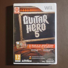Guitar Hero 5 Nintendo Wii Pal Ita