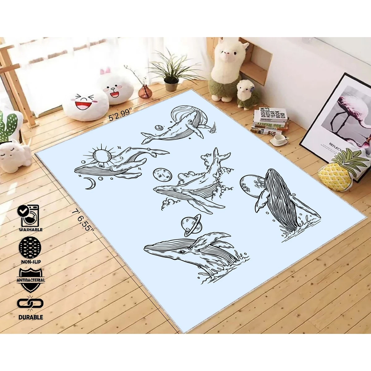 Whale Rug for sale | eBay