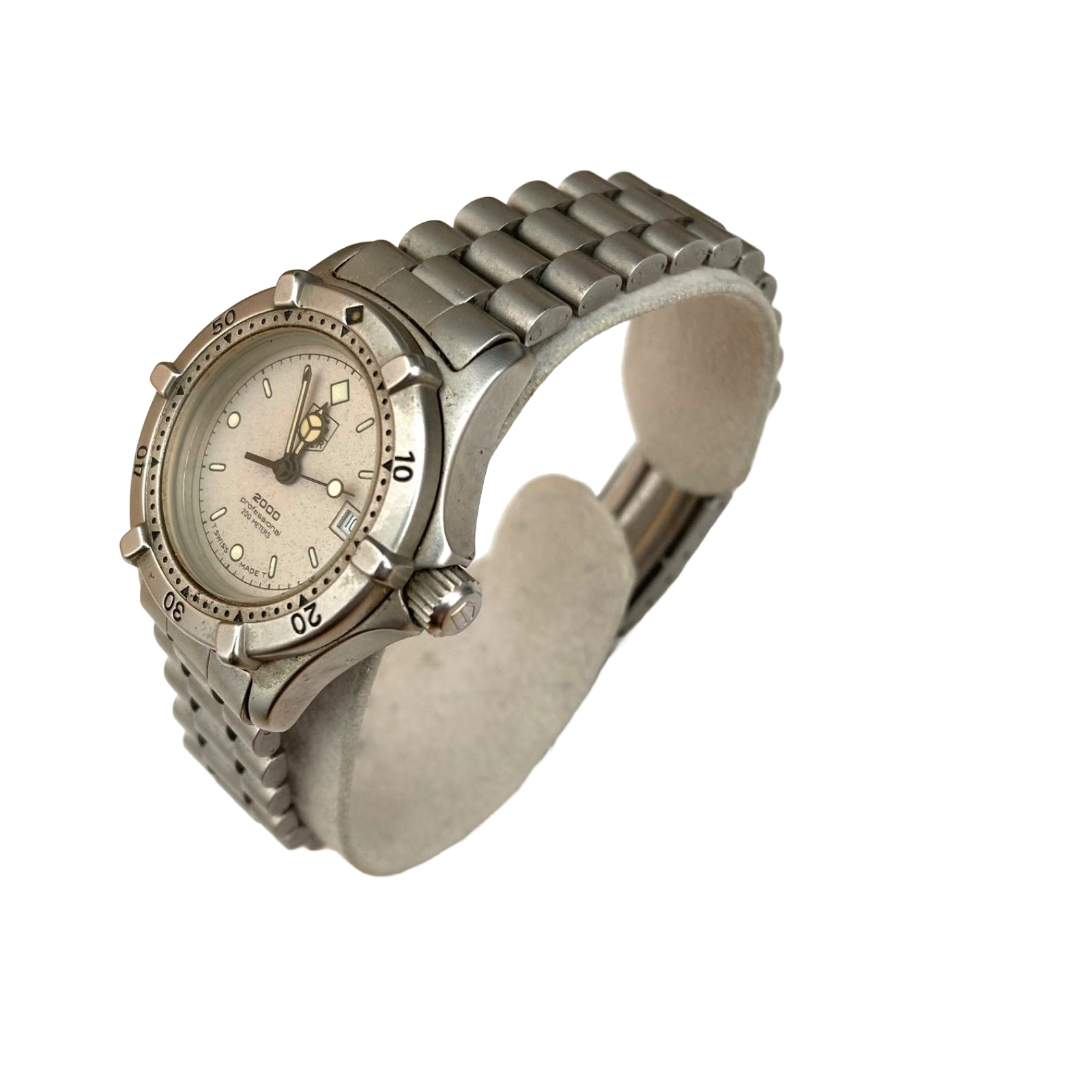 TAG HEUER Professional 2000 962.208 Watch Womens Silver Dial SS Japan #2 JP