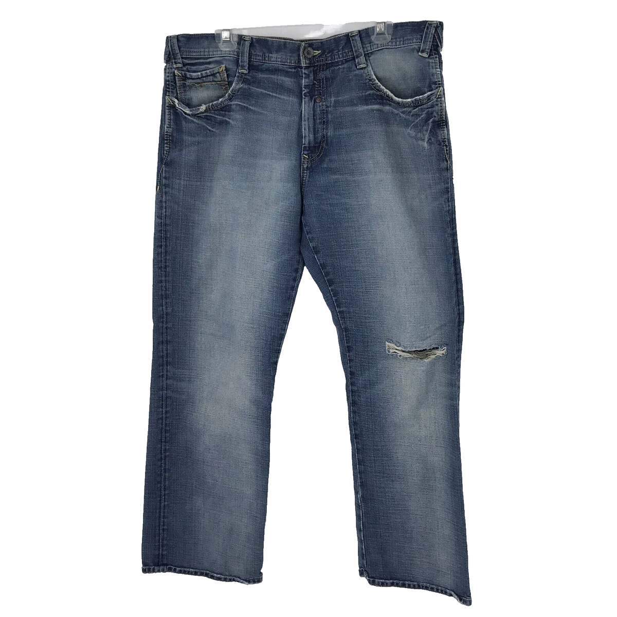 Mavi Jeans 36x30 Blue Denim Mens 337 Matt Boot Cut Bootcut Denim